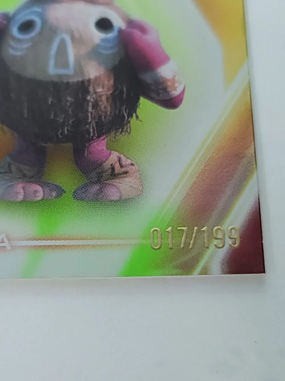 Kakamora Topps 2026 Disney Neon Holo Parallel Refractor Limited 017/199 - Picture 2 of 4